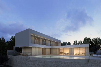 Brand new villa, close to the sea in Benissa Costa