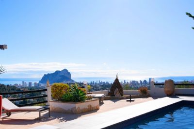 Dream Villa with Sea Views and Privacy in Empedrola, Calpe