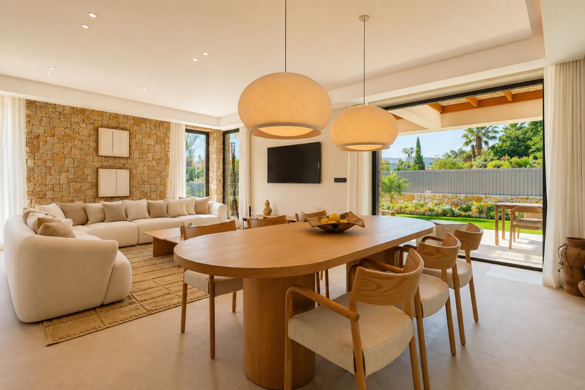 Descubre esta exclusiva villa completamente reformada, situada en una de las zonas residenciales mas cotizadas de Calpe.