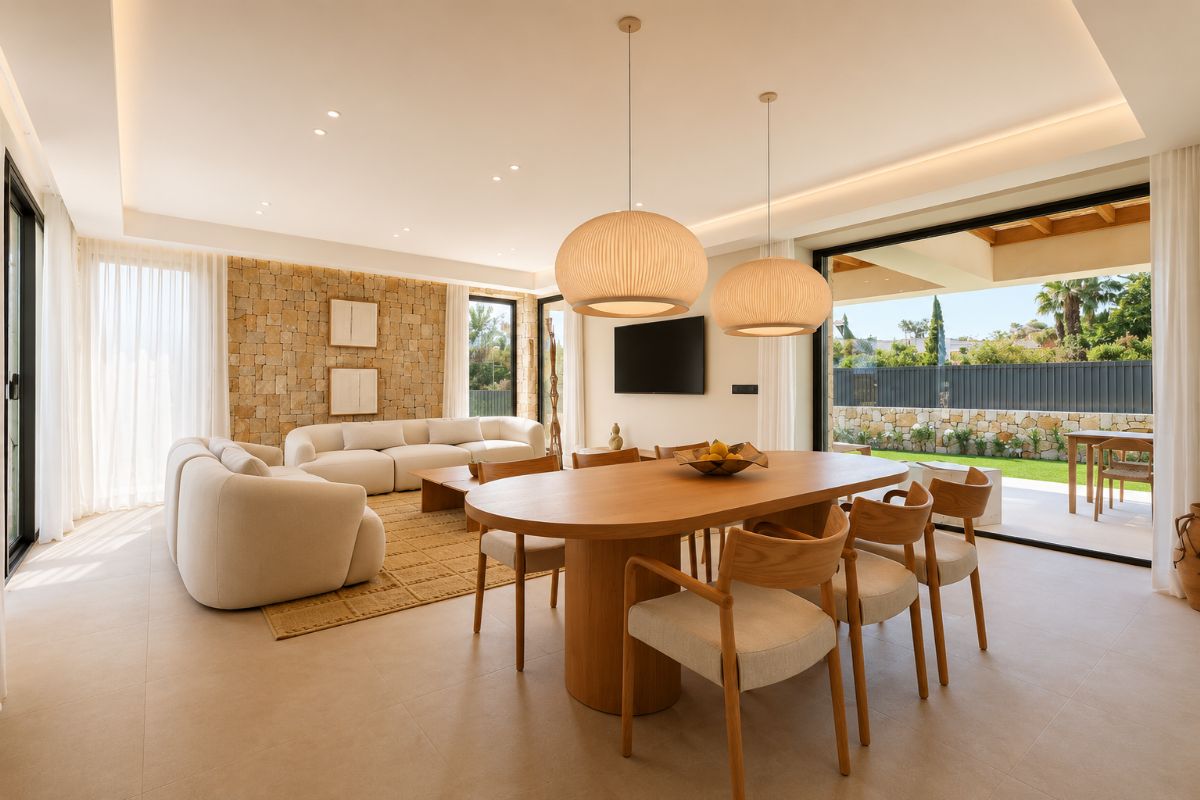 Descubre esta exclusiva villa completamente reformada, situada en una de las zonas residenciales mas cotizadas de Calpe.