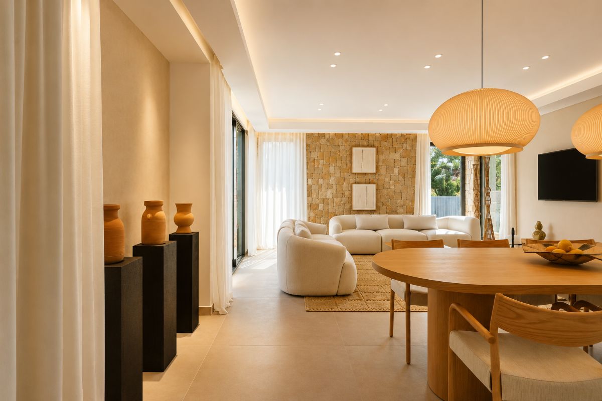 Descubre esta exclusiva villa completamente reformada, situada en una de las zonas residenciales mas cotizadas de Calpe.