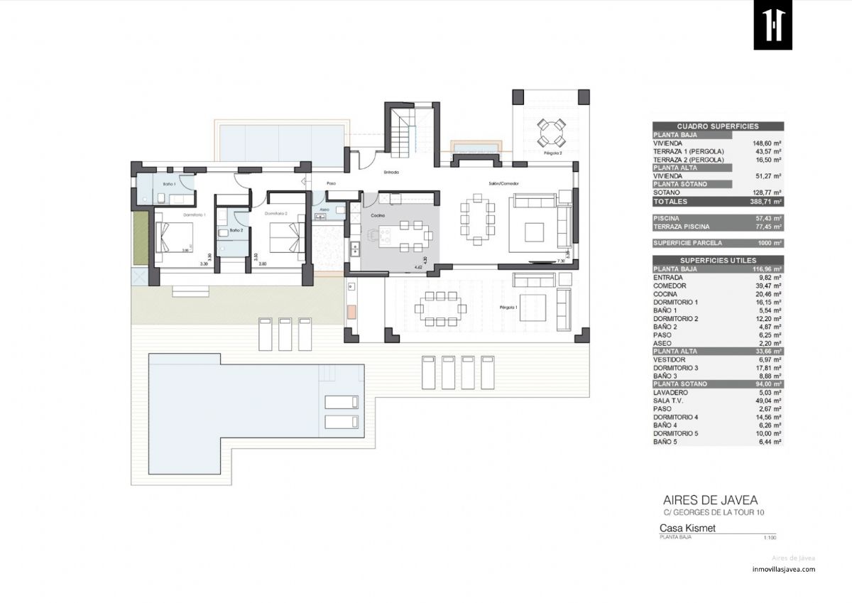 Descubre esta exclusiva villa completamente reformada, situada en una de las zonas residenciales mas cotizadas de Calpe.