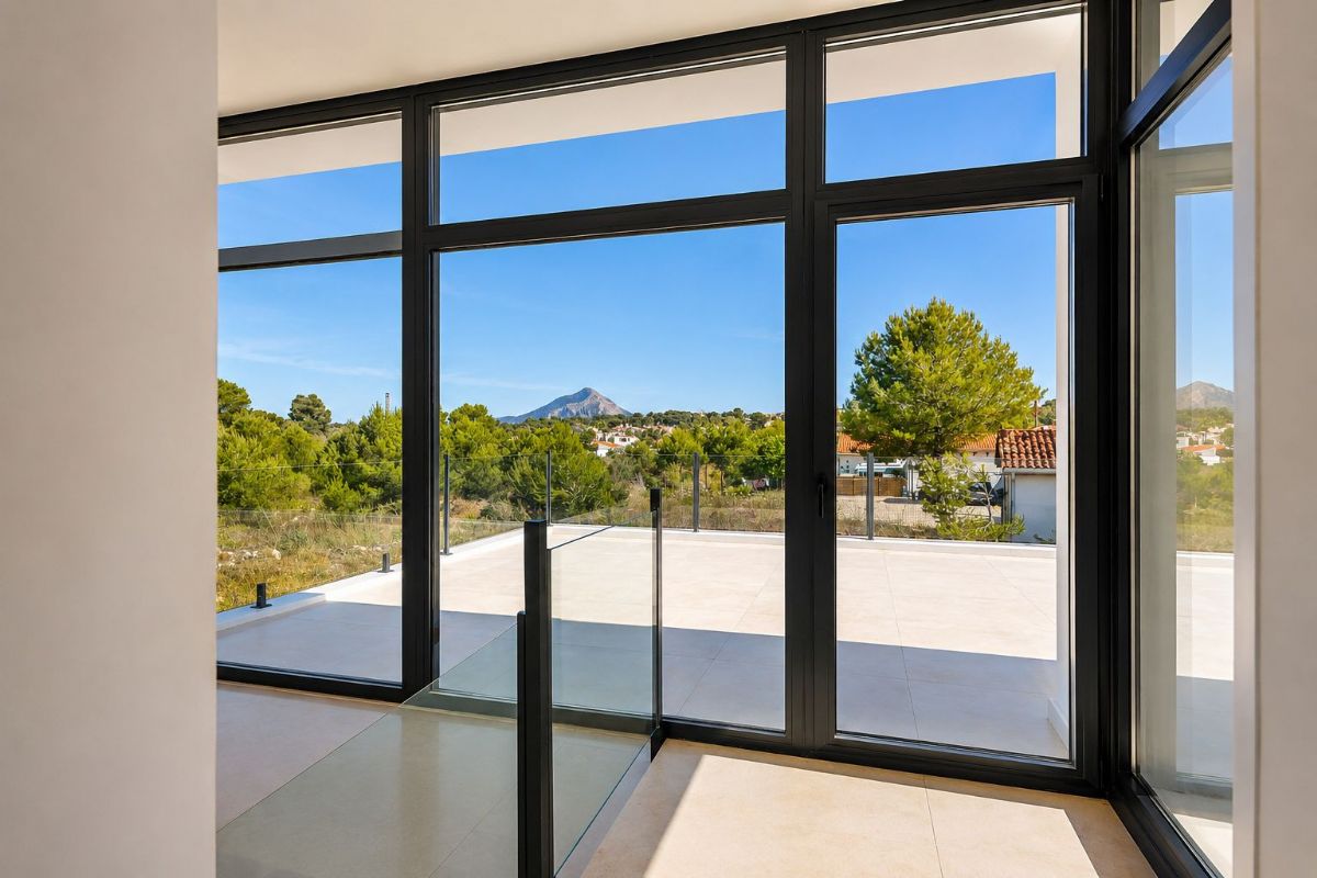 Villa unifamiliar de diseno moderno y minimalista situada en la exclusiva urbanizacion Costa Nova de Javea, en un privilegiado entorno natural a escasos minutos de la emblematica Cala Granadella.