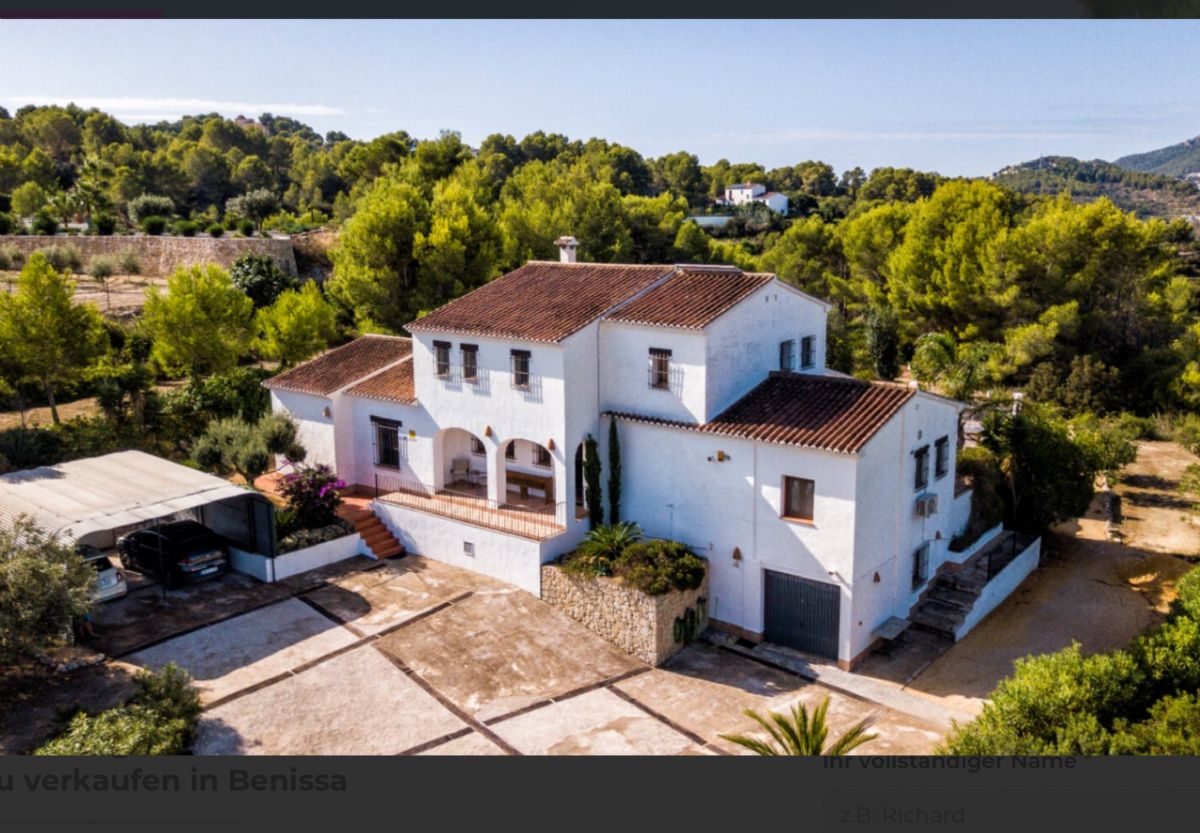 Finca rústica con encanto en Pedramala, Benissa